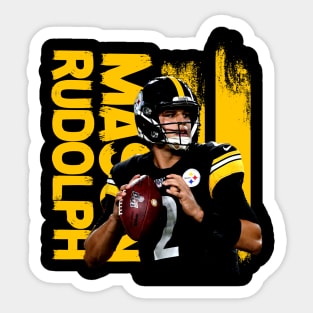 mason rudolph football player Sticker